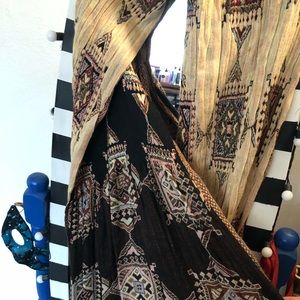 Boho print scarf